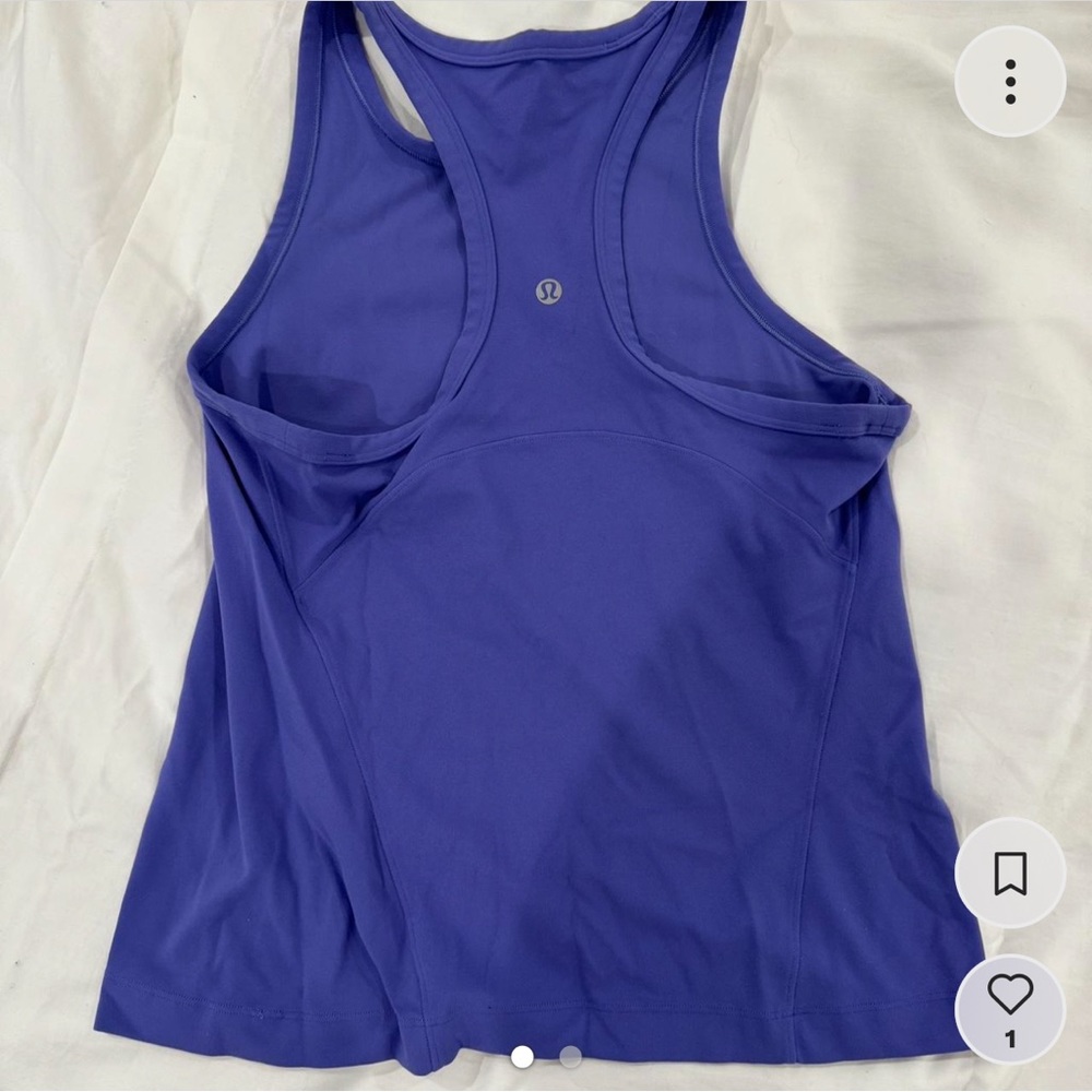 purple lululemon tank